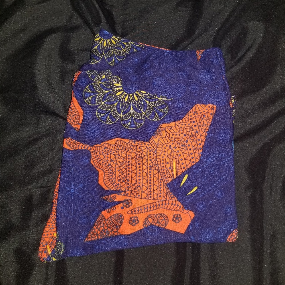 TC Lularoe Butteryfly leggings